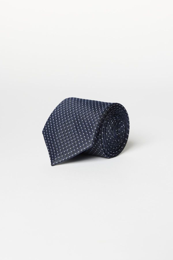 ALTINYILDIZ CLASSICS ALTINYILDIZ CLASSICS Men's Navy blue-white Patterned Tie