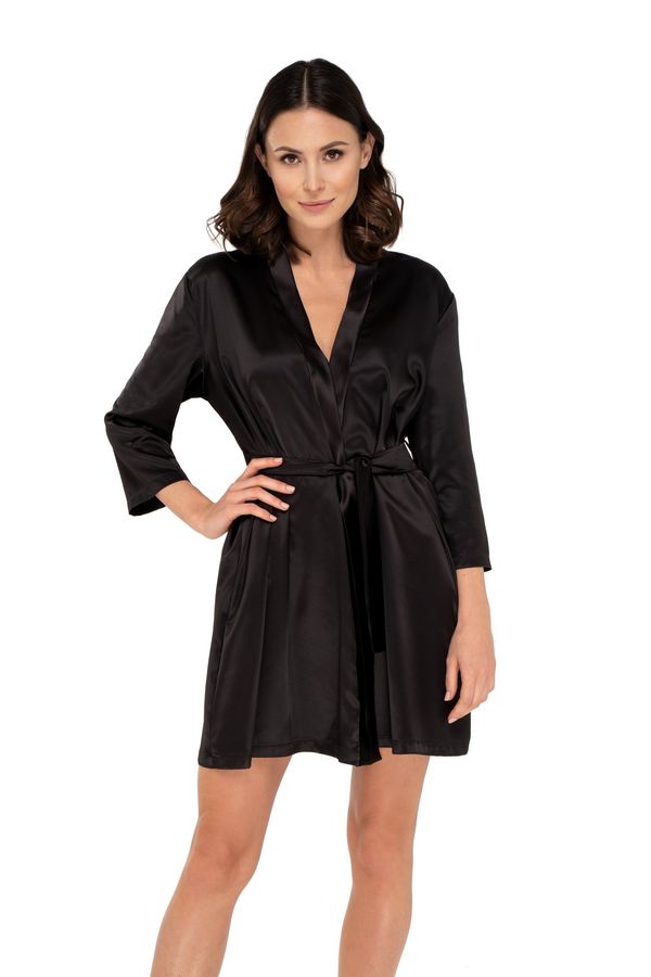 Babella Anette Black Black Robe