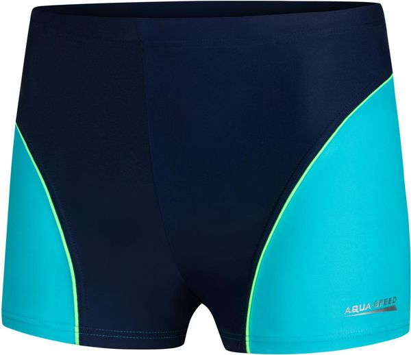 AQUA SPEED AQUA SPEED Kids's Swimming Shorts Leo Navy Blue