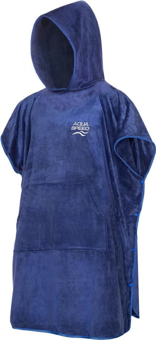 AQUA SPEED AQUA SPEED Unisex&#039;s Poncho 60936 Navy Blue