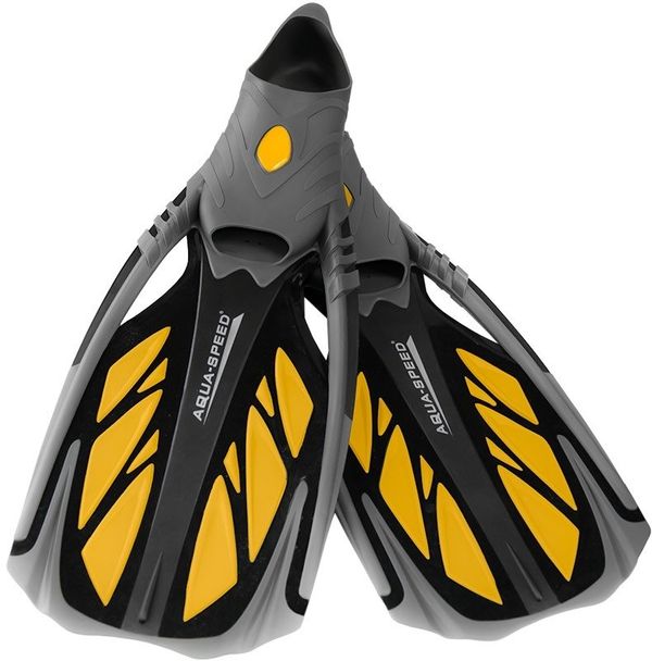 AQUA SPEED AQUA SPEED Unisex's Snorkel Flippers Inox  Pattern 18
