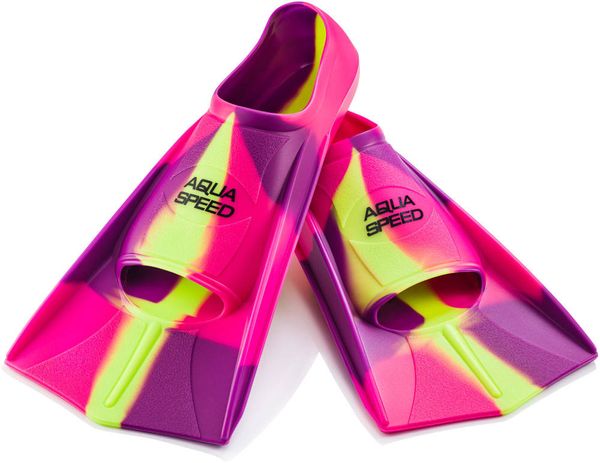 AQUA SPEED AQUA SPEED Unisex's Snorkel Flippers Training  Pattern 93