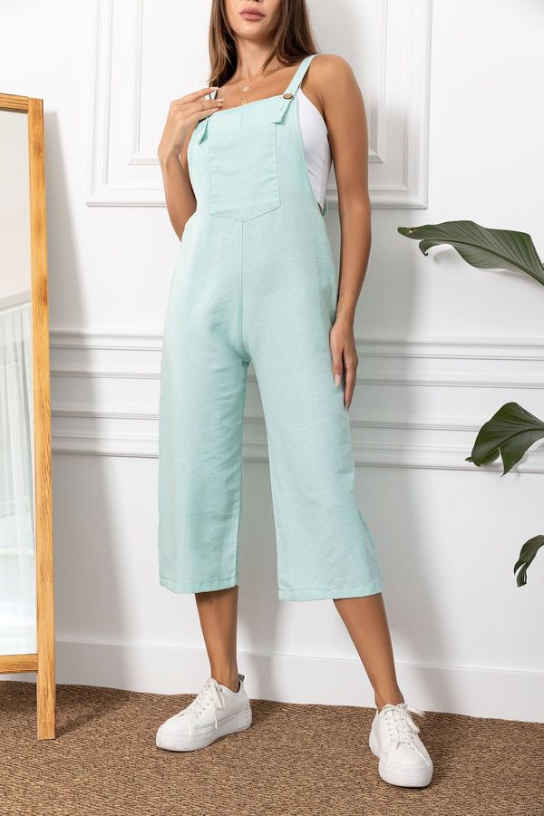 armonika armonika Women's Outdoor Mint Gardener Jumpsuit