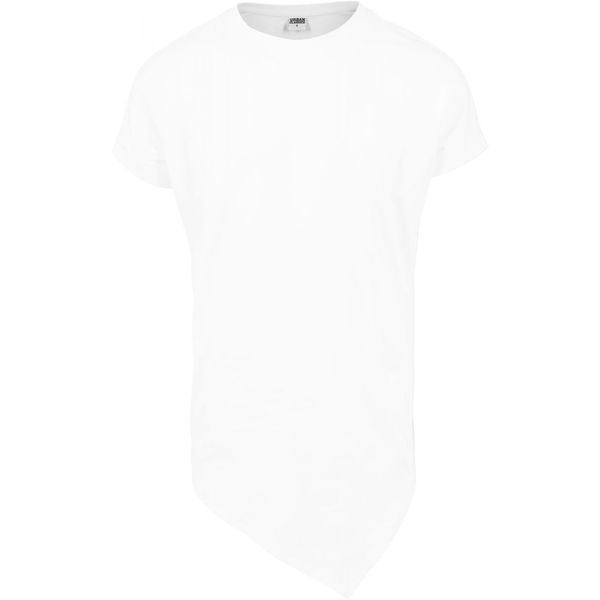 Urban Classics Asymmetrical long T-shirt white