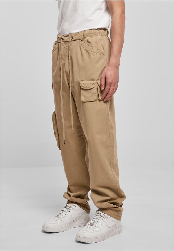 UC Men Asymmetrical union trousers beige