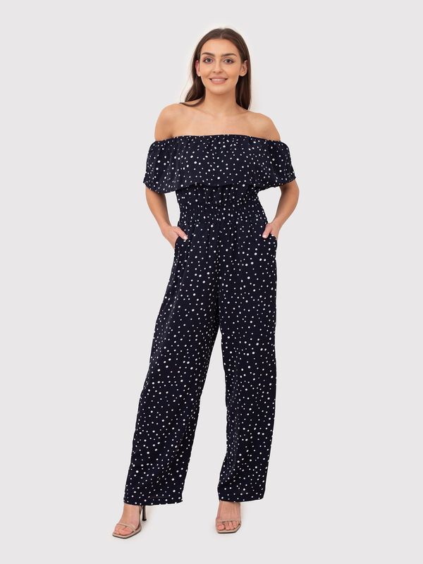 AX Paris AX Paris Woman's Jumpsuit PA592 Navy Blue