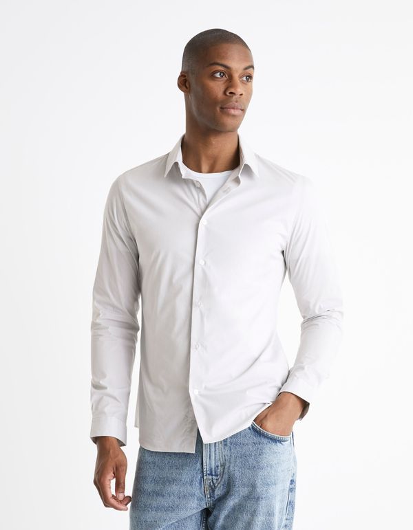 Celio Baburo slim shirt small check Celio