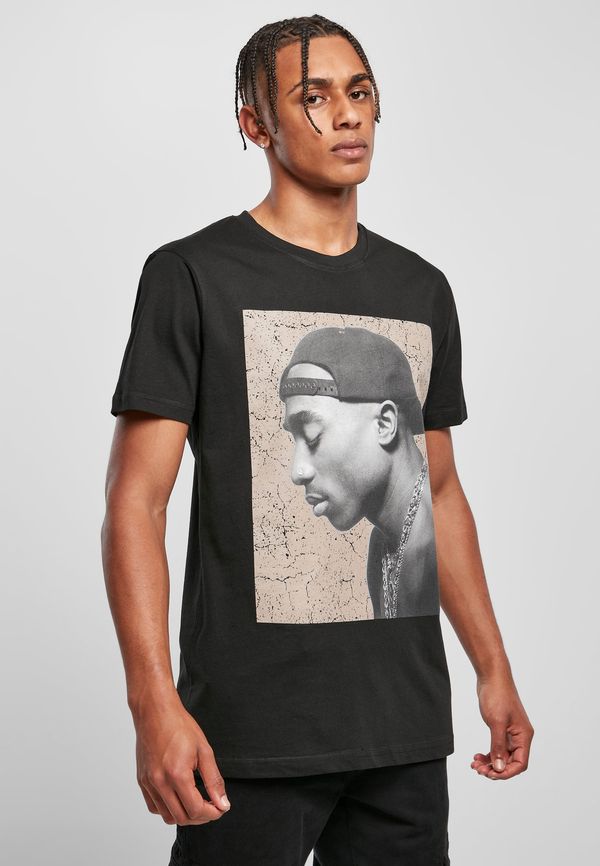 Mister Tee Background Tupac Cracked Tee Black