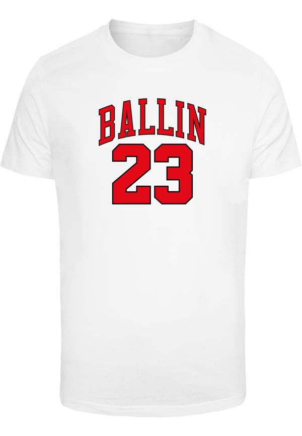 MT Men Ballin 23 T-shirt with a round neckline white