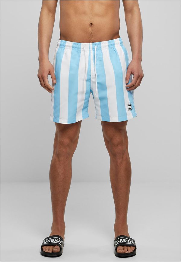 UC Men Balticbluebarstripe swim shorts pattern