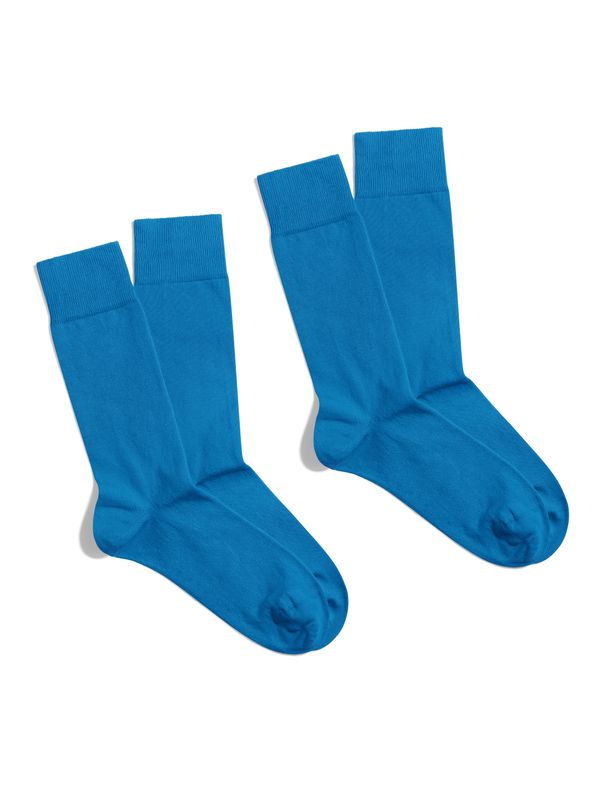 Banana Socks Banana Socks Unisex's 2Pack Socks Essentials Azure Dream