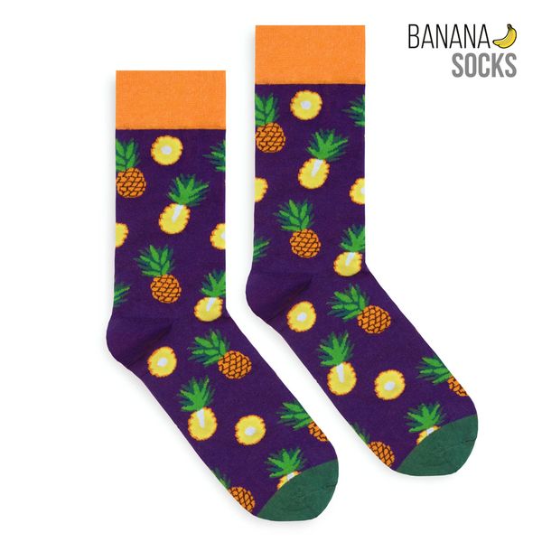Banana Socks Banana Socks Unisex's Socks Classic Pineapple