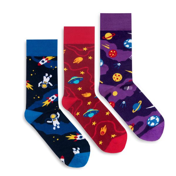 Banana Socks Banana Socks Unisex's Socks Set Cosmic Set
