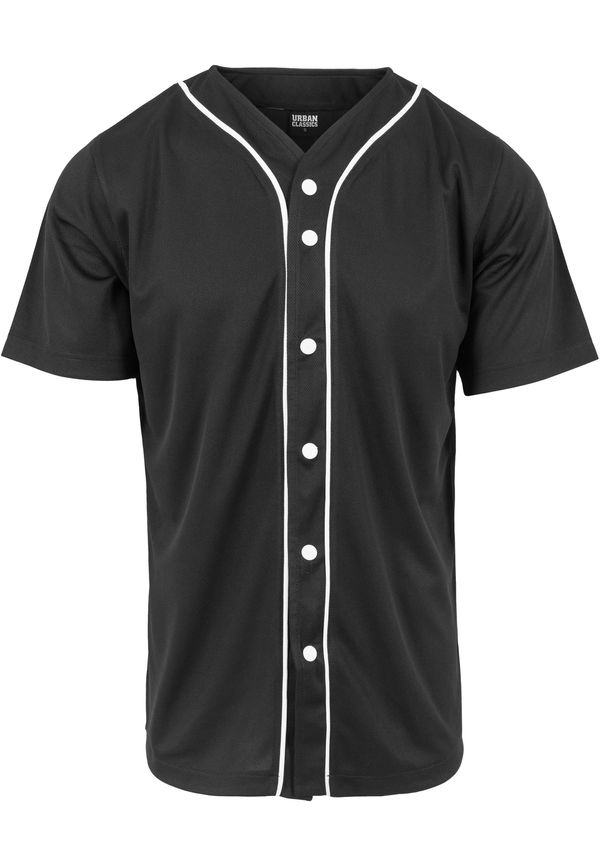 Urban Classics Baseball mesh jersey blk/wht