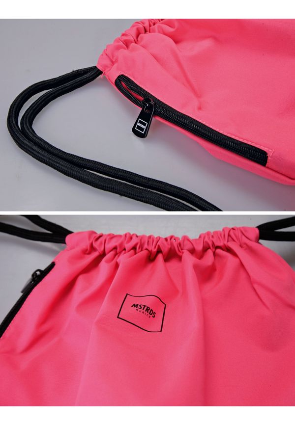 MSTRDS Basic Gym Sack Neonpink