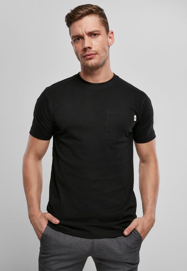 Urban Classics Basic Pocket T-Shirt Made of Organic Cotton Black