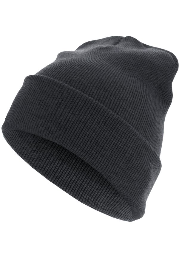 MSTRDS Beanie Basic Flap Long Version v.Charcoal