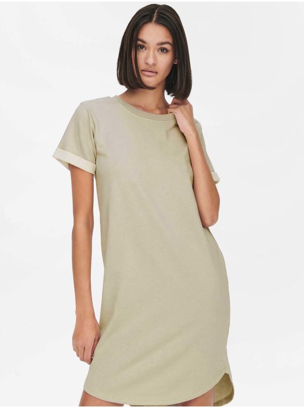 JDY Beige basic dress JDY Ivy - Women