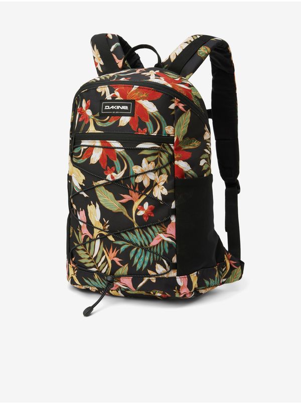 Dakine Beige-black floral backpack Dakine Wndr 18 l - Women's