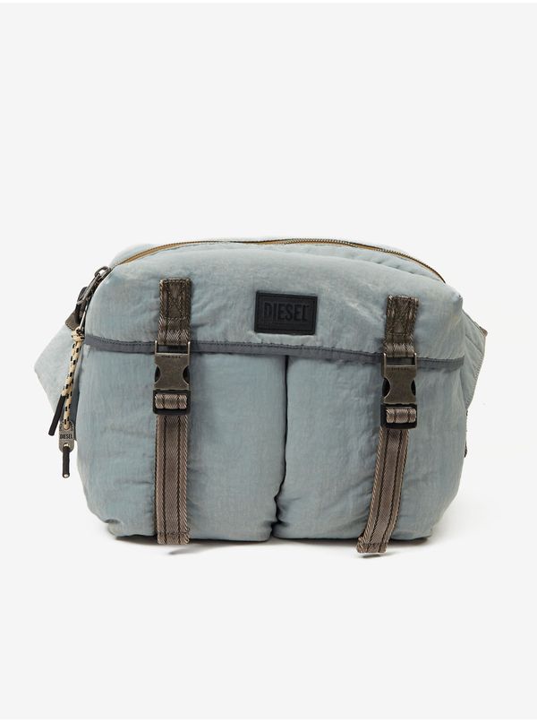 Diesel Beige-Blue Men's Diesel Bag - Men's