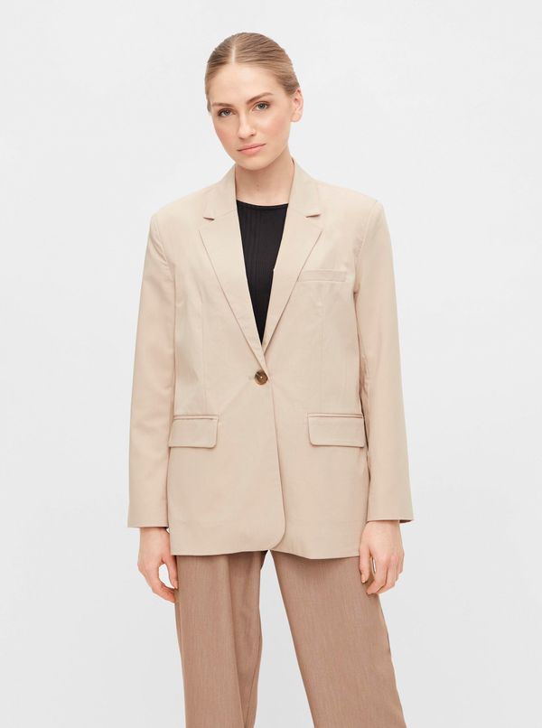 .OBJECT Beige jacket . OBJECT -Blace - Women