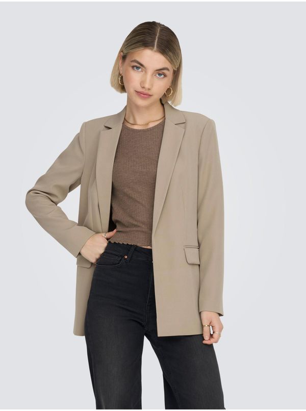 Only Beige ladies jacket ONLY Lelly - Women