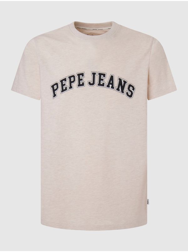 Pepe Jeans Beige men's T-shirt Pepe Jeans - Men's