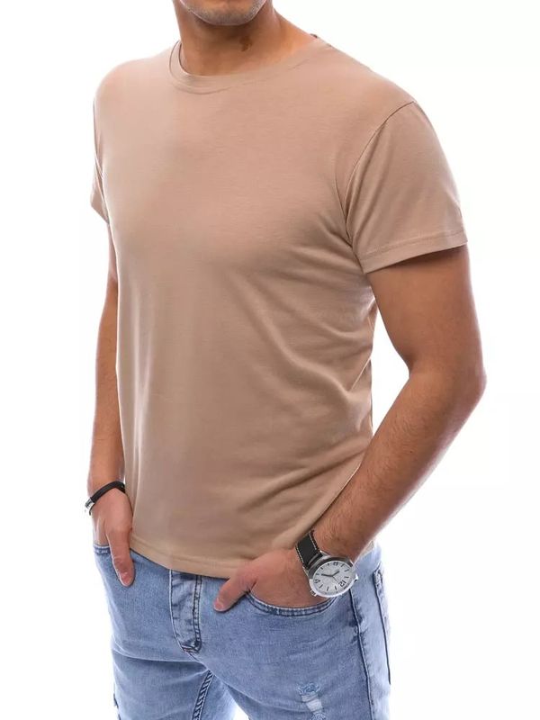 DStreet Beige men's T-shirt RX4894