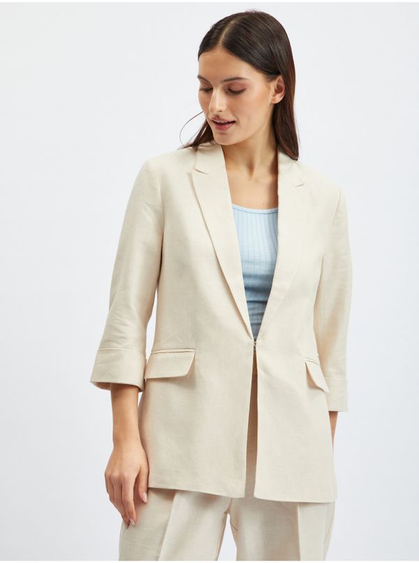 Orsay Beige women's blazer ORSAY