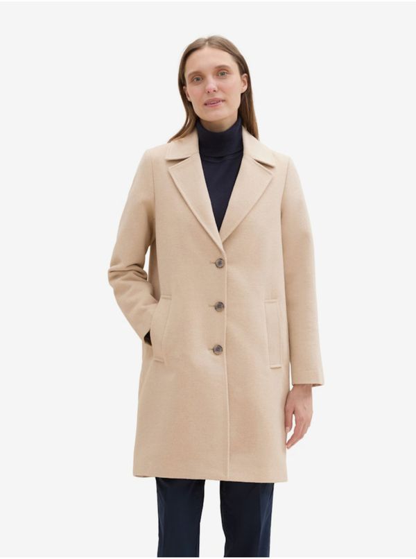 Tom Tailor Beige women's coat Tom Tailor - Women's