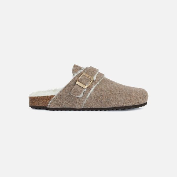 GEOX Beige women's slippers Geox Brionia - Women's