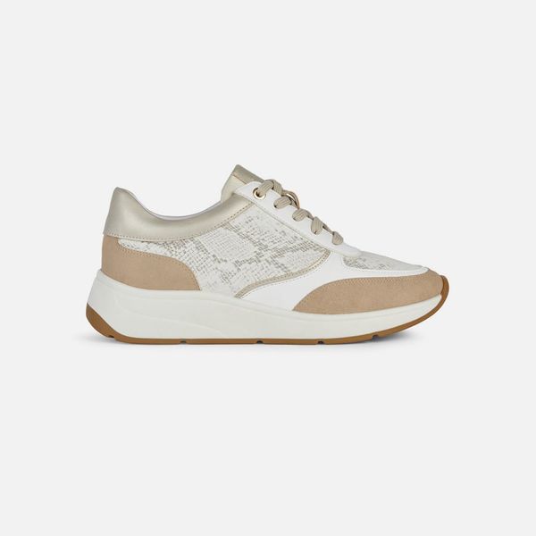 GEOX Beige women's sneakers Geox Cristael - Women's