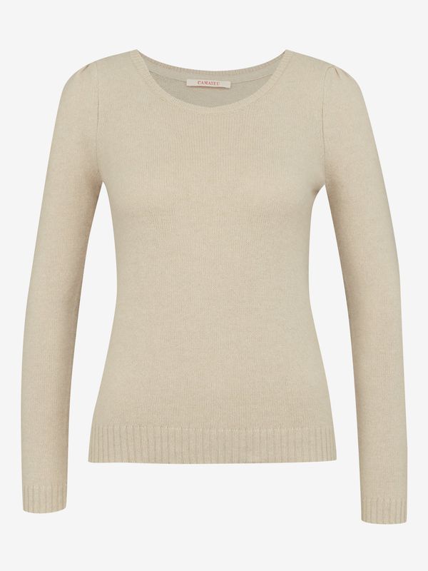 CAMAIEU Beige women's sweater CAMAIEU