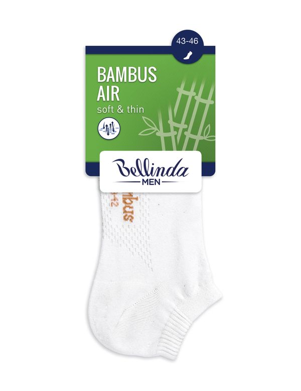 Bellinda Bellinda BAMBOO AIR IN-SHOE SOCKS - Men's Short Bamboo Socks - Black