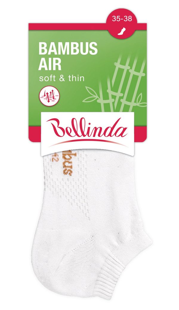 Bellinda Bellinda BAMBOO AIR LADIES IN-SHOE SOCKS - Women's Short Bamboo Socks - Black