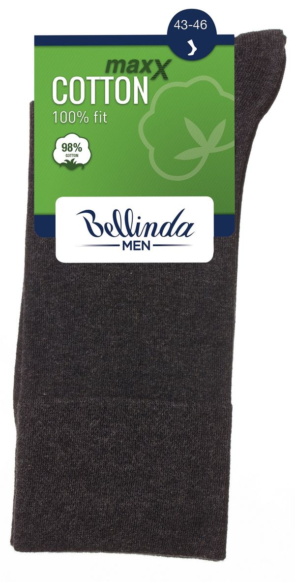 Bellinda Bellinda COTTON MAXX MEN SOCKS - Men's cotton socks - grey