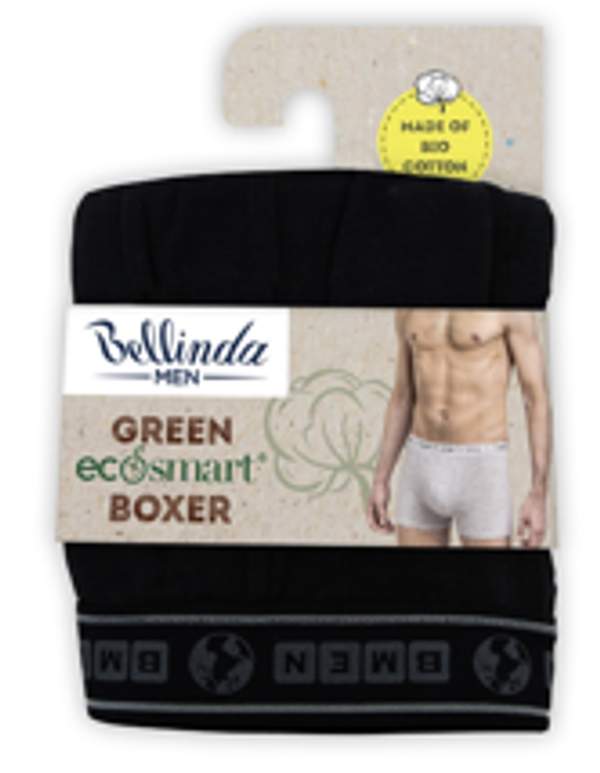 Bellinda Bellinda GREEN ECOSMART BOXER - Men's Organic Cotton Boxer Shorts - Black