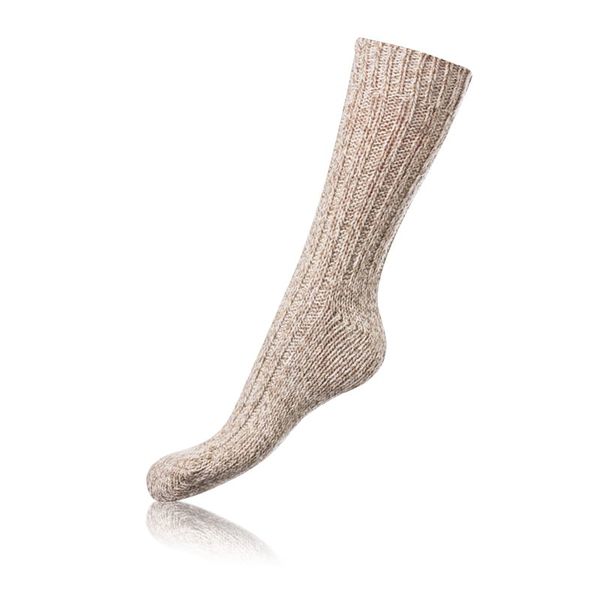 Bellinda Bellinda NORWEGIAN STYLE SOCKS - Men's Norwegian Type Winter Socks - Beige