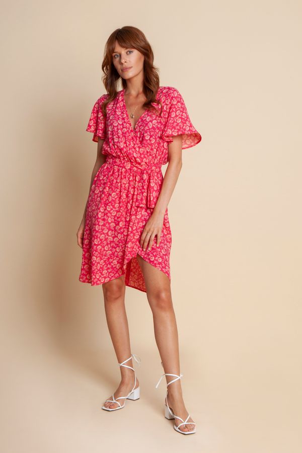 Benedict Harper Benedict Harper Woman's Dress Marie Floral Amaranthine