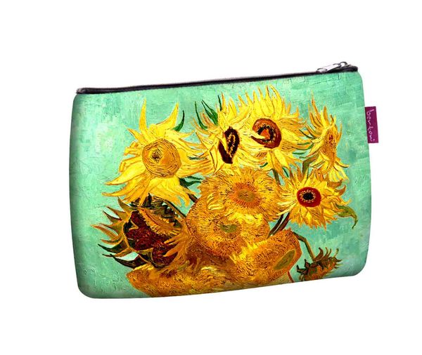 Bertoni Bertoni Unisex's Cosmetic Bag Solo Sunflowers