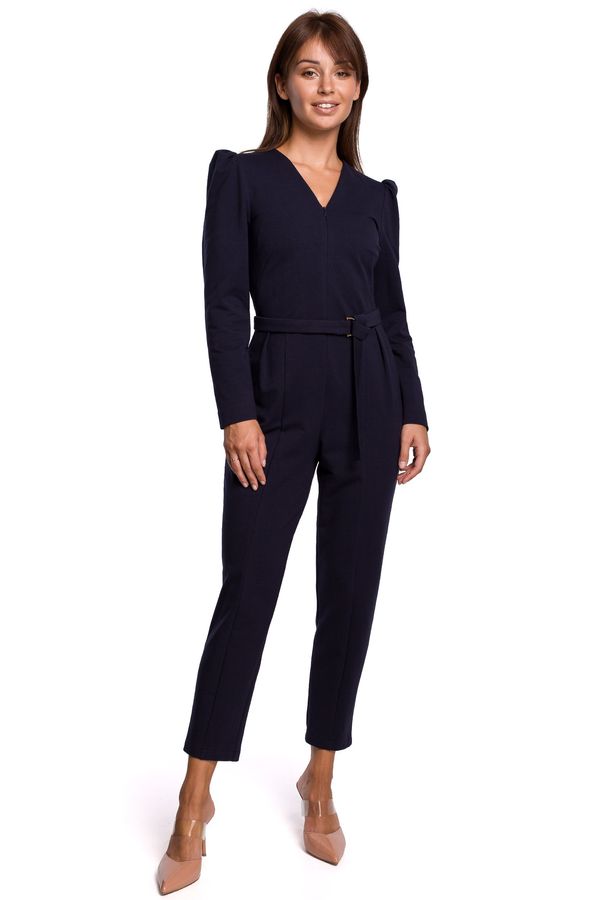 BeWear BeWear Woman's Jumpsuit B160 Navy Blue