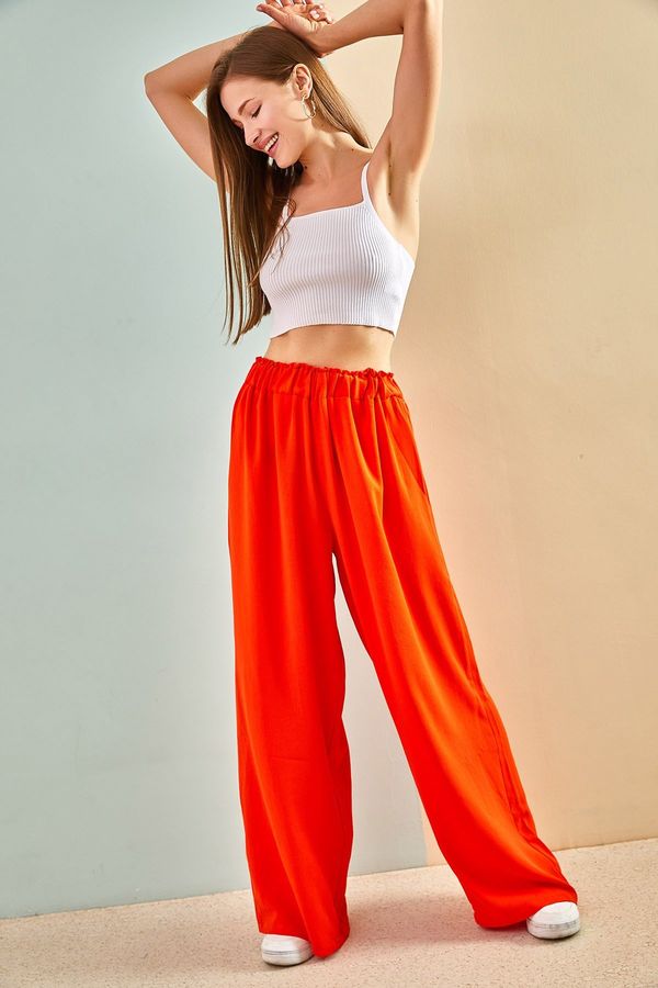 Bianco Lucci Bianco Lucci Women's Airobin Elastic Waist Trousers 15160