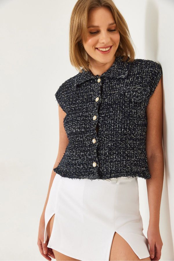 Bianco Lucci Bianco Lucci Women's Knitwear Vest