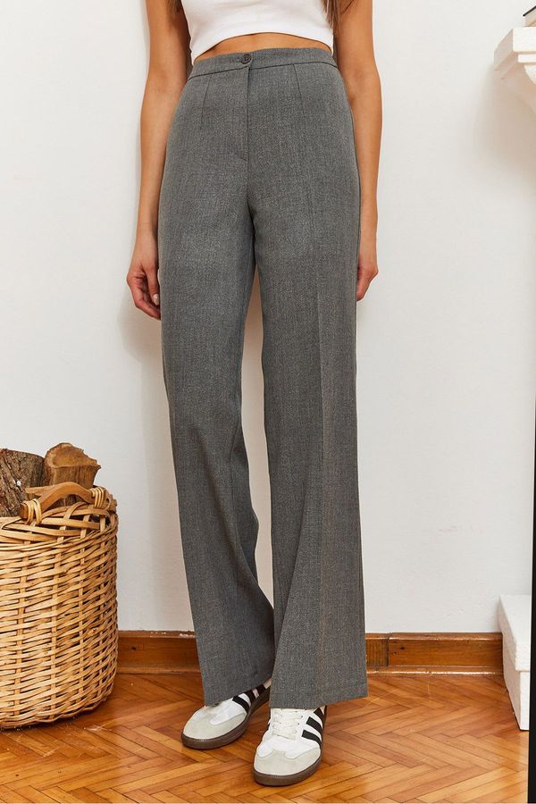 Bianco Lucci Bianco Lucci Women's Palazzo Fabric Trousers