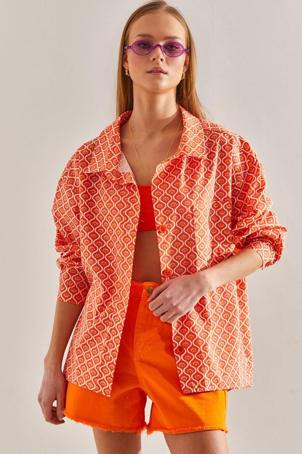 Bianco Lucci Bianco Lucci Women's Patterned Shirt