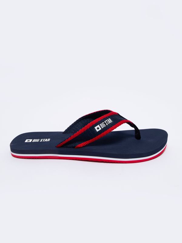 Big Star Big Star Man's Flip Floops Shoes 100345 Navy Blue 403