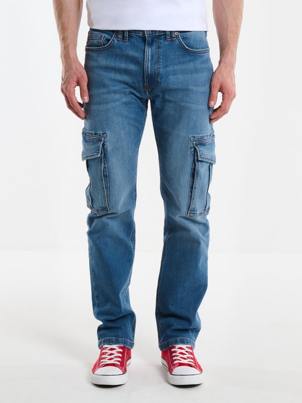 Big Star Big Star Man's Straight Trousers Denim 190096 -314