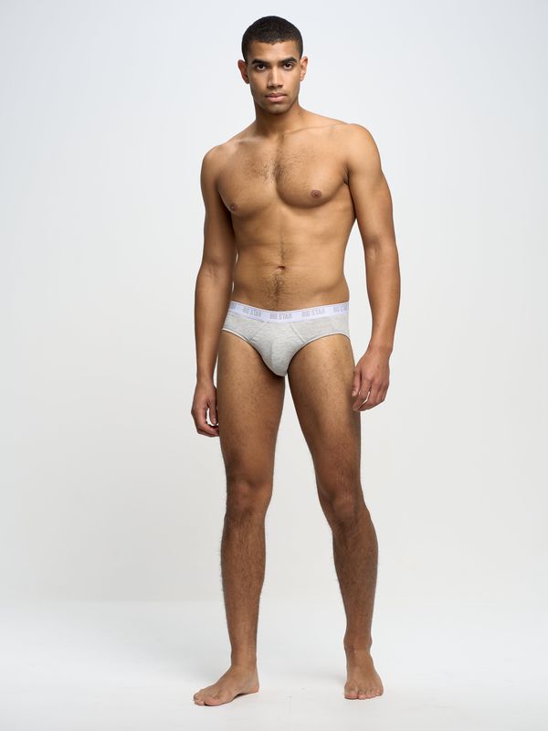 Big Star Big Star Man's Underpants Underwear 200164 Grey 901