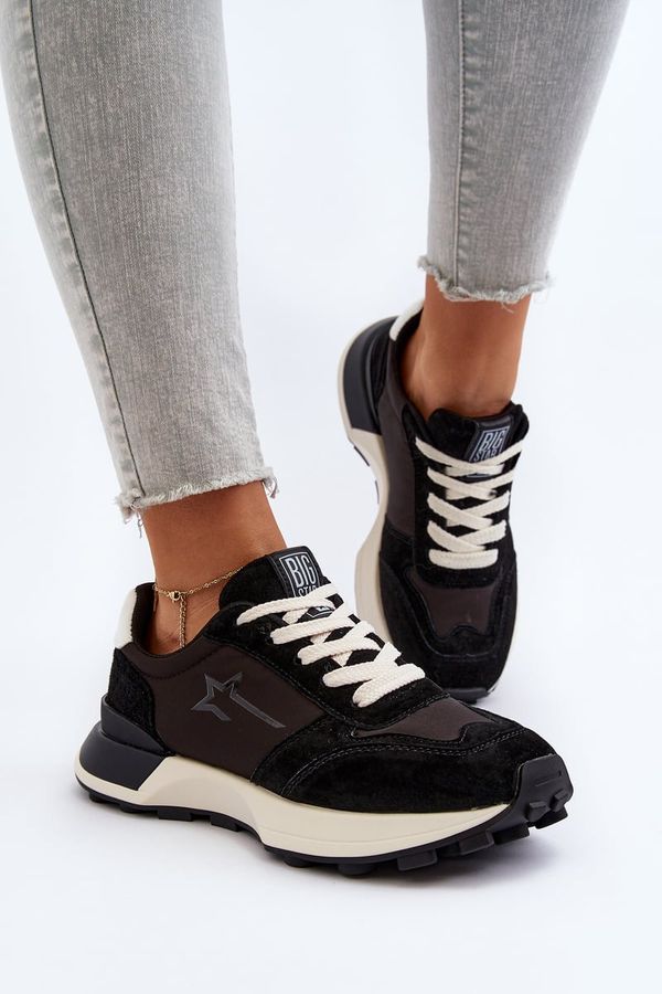 BIG STAR SHOES BIG STAR SHOES Women's Leather Sneakers Big Star