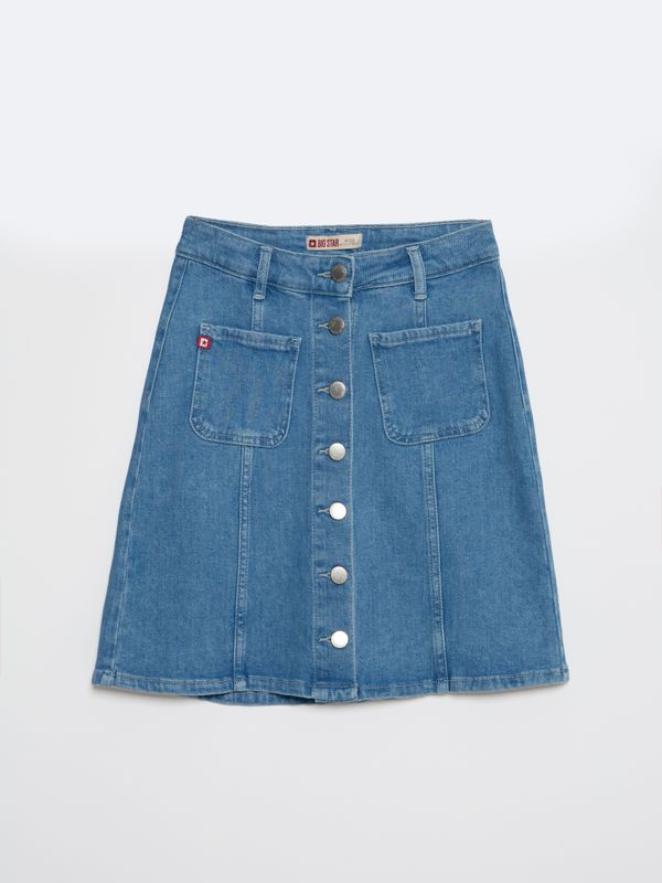 Big Star Big Star Woman's Skirt 120206 152 Light Denim